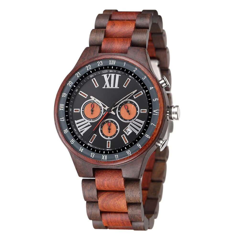 Personalized Wooden Watch 1 Handcrafted Wood Watches WoodCraft4You