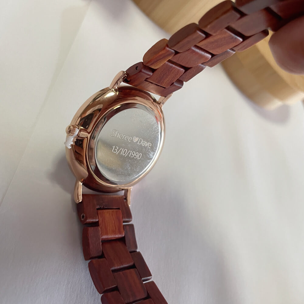 Wood Men Watch Ultra-thin