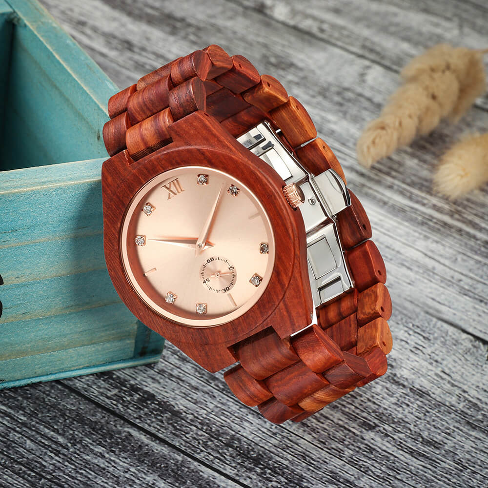 Classic Women Wood Watch - WoodCraft4You