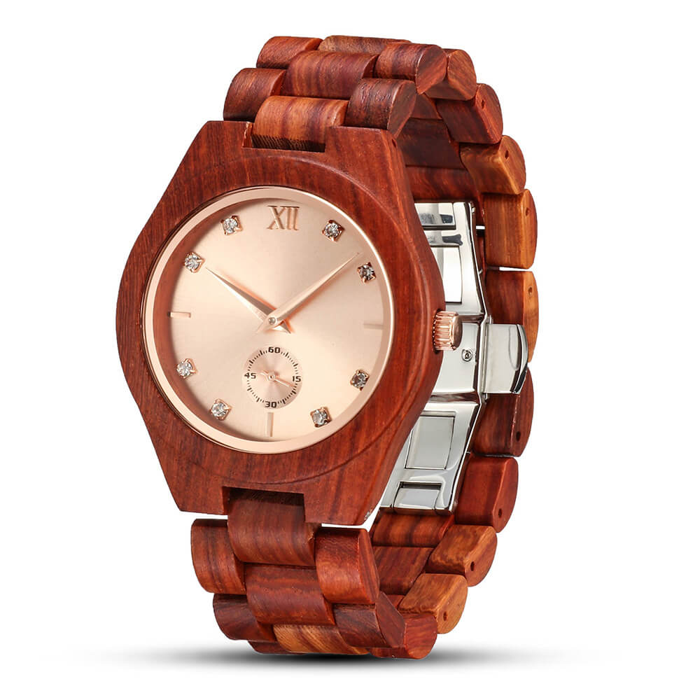 Classic Women Wood Watch - WoodCraft4You