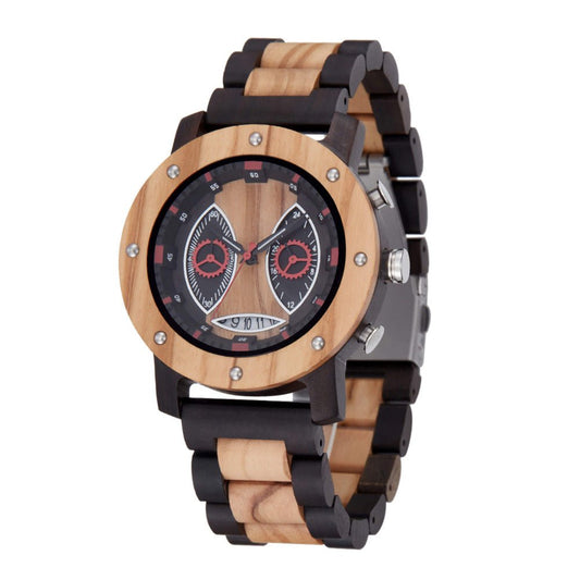 Facebook Men Wooden Watch - WoodCraft4You