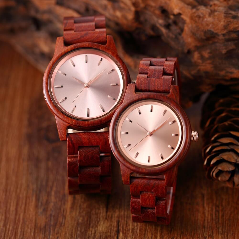 Minimalist Couple Watch Set - WoodCraft4You