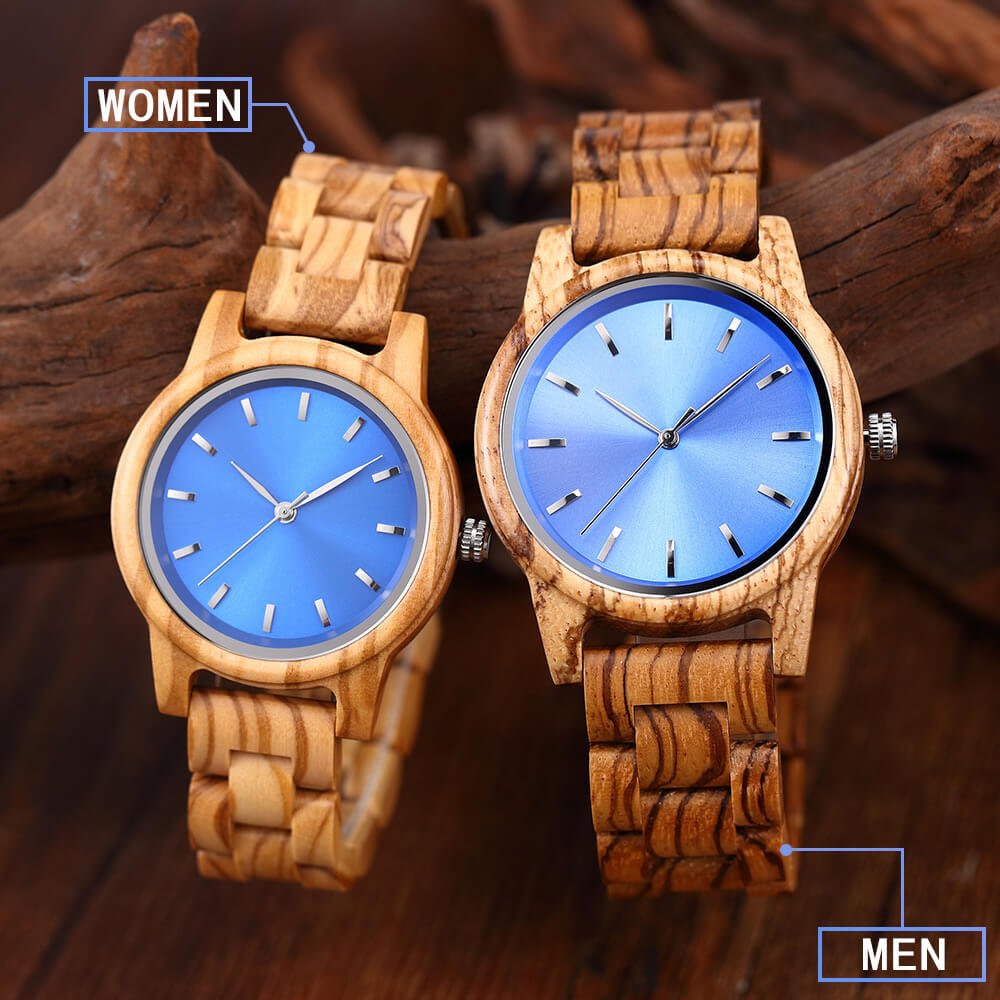 Minimalist Couple Watch Set - WoodCraft4You