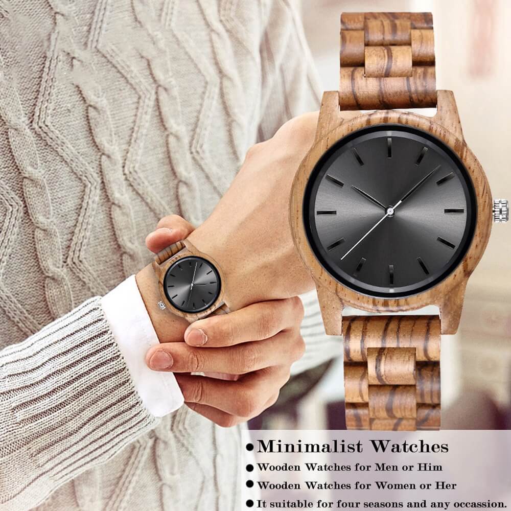 Minimalist Men Watch Ultra - thin - WoodCraft4You