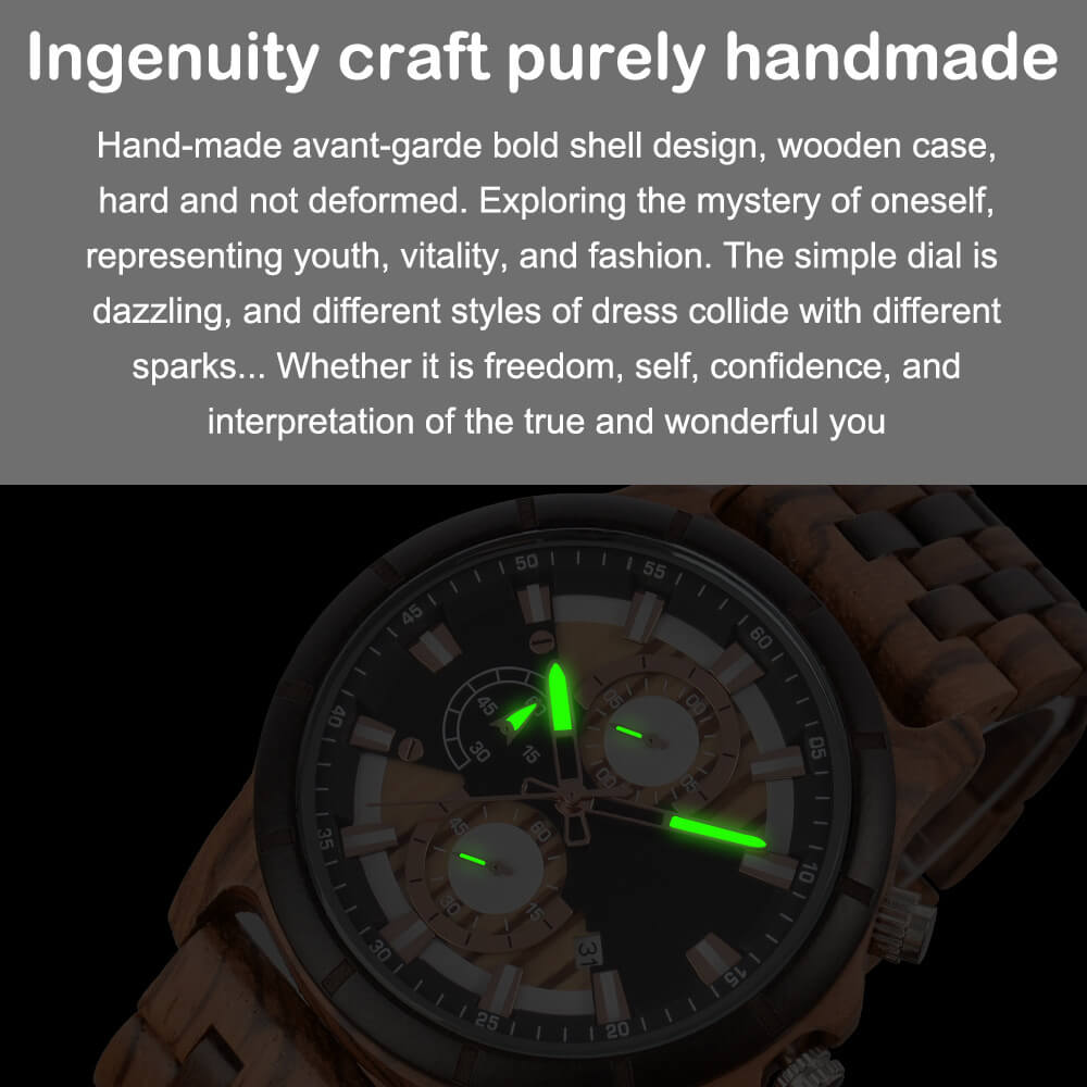 Multi - Function Sports Watch - WoodCraft4You