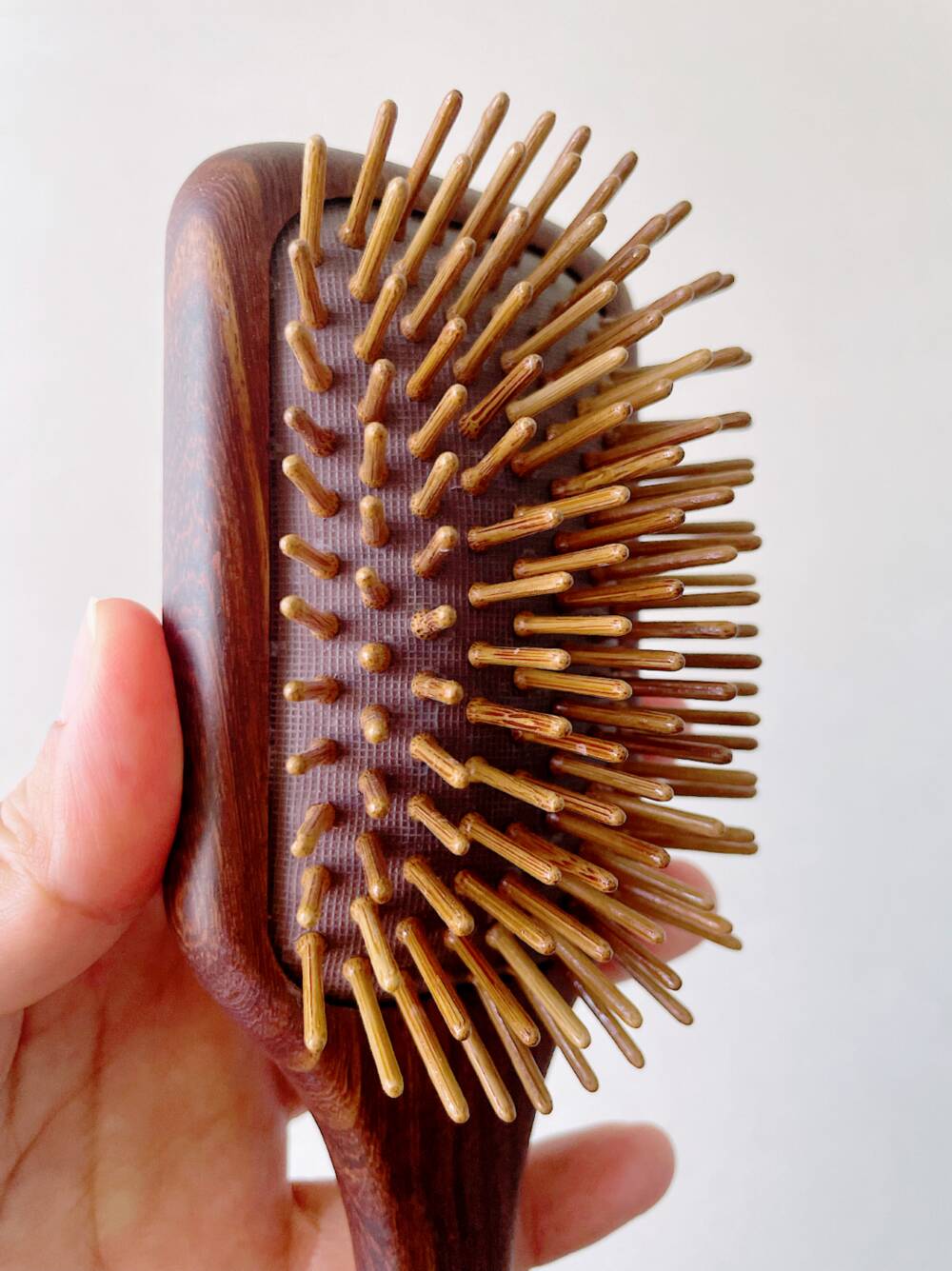 Paddle Brush Handmade Deer Crafted - WoodCraft4You