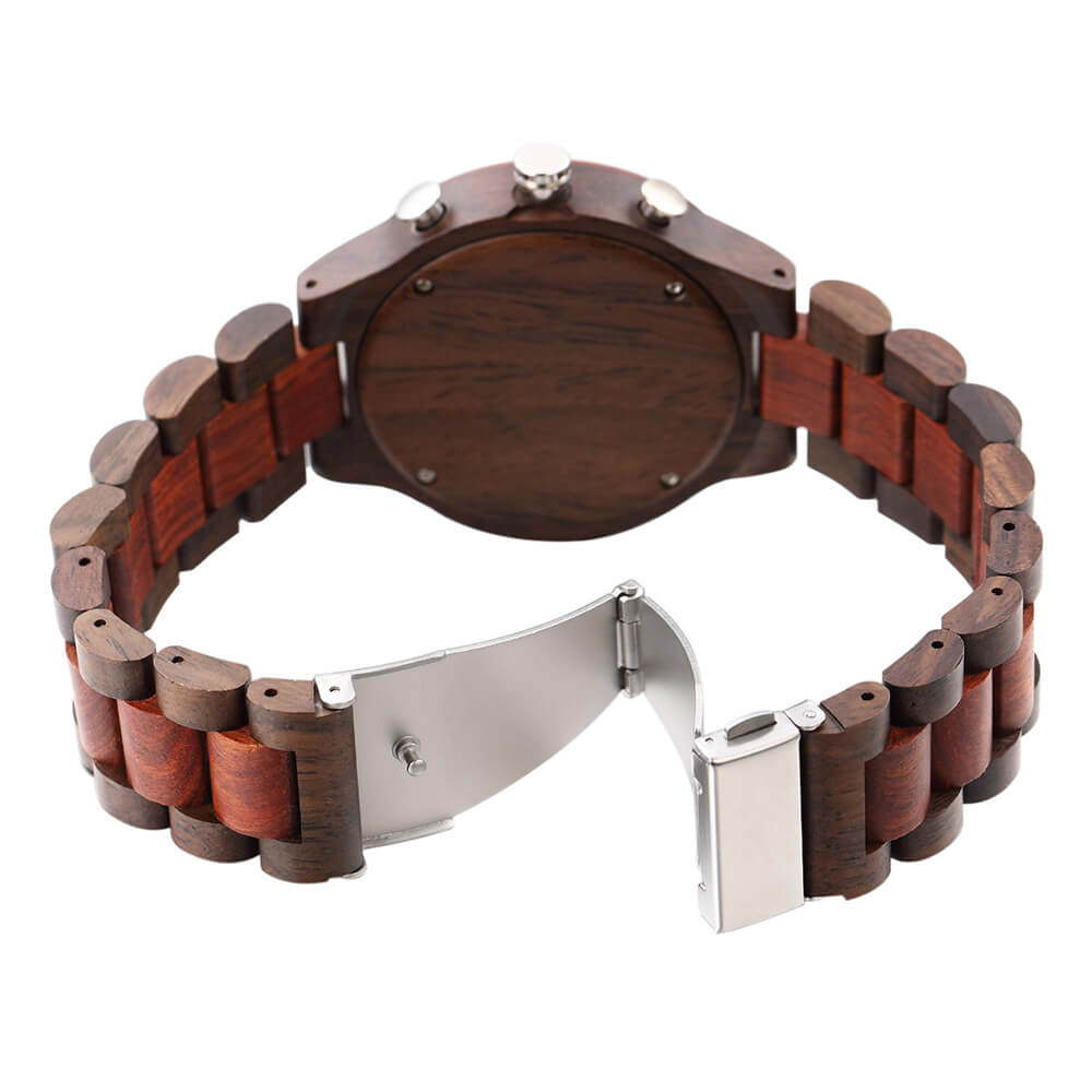 Retro Men Sandalwood Watch - WoodCraft4You