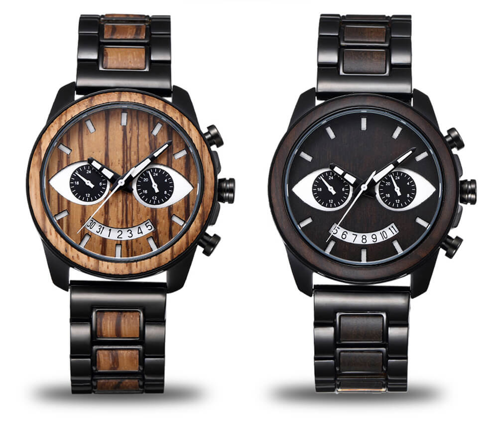 Smile Men Wooden Watch - WoodCraft4You