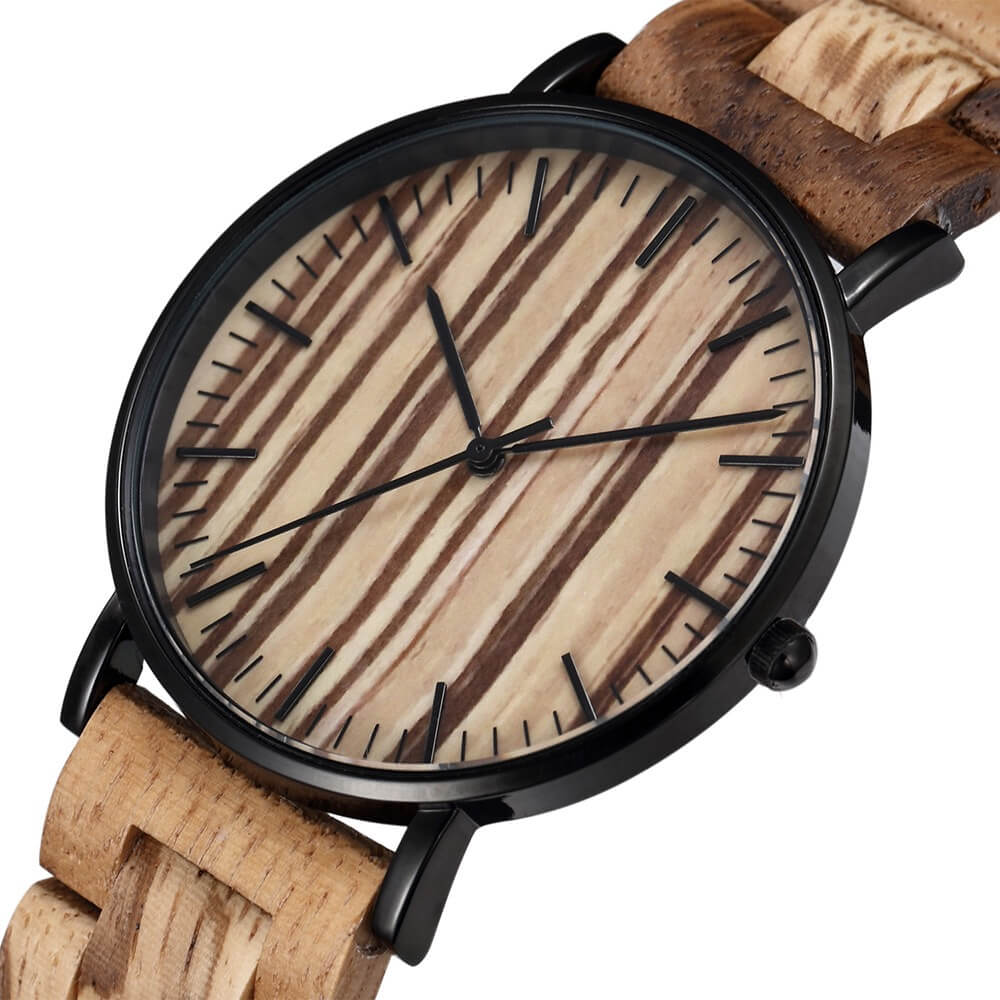 Wood Men Watch Ultra - thin - WoodCraft4You