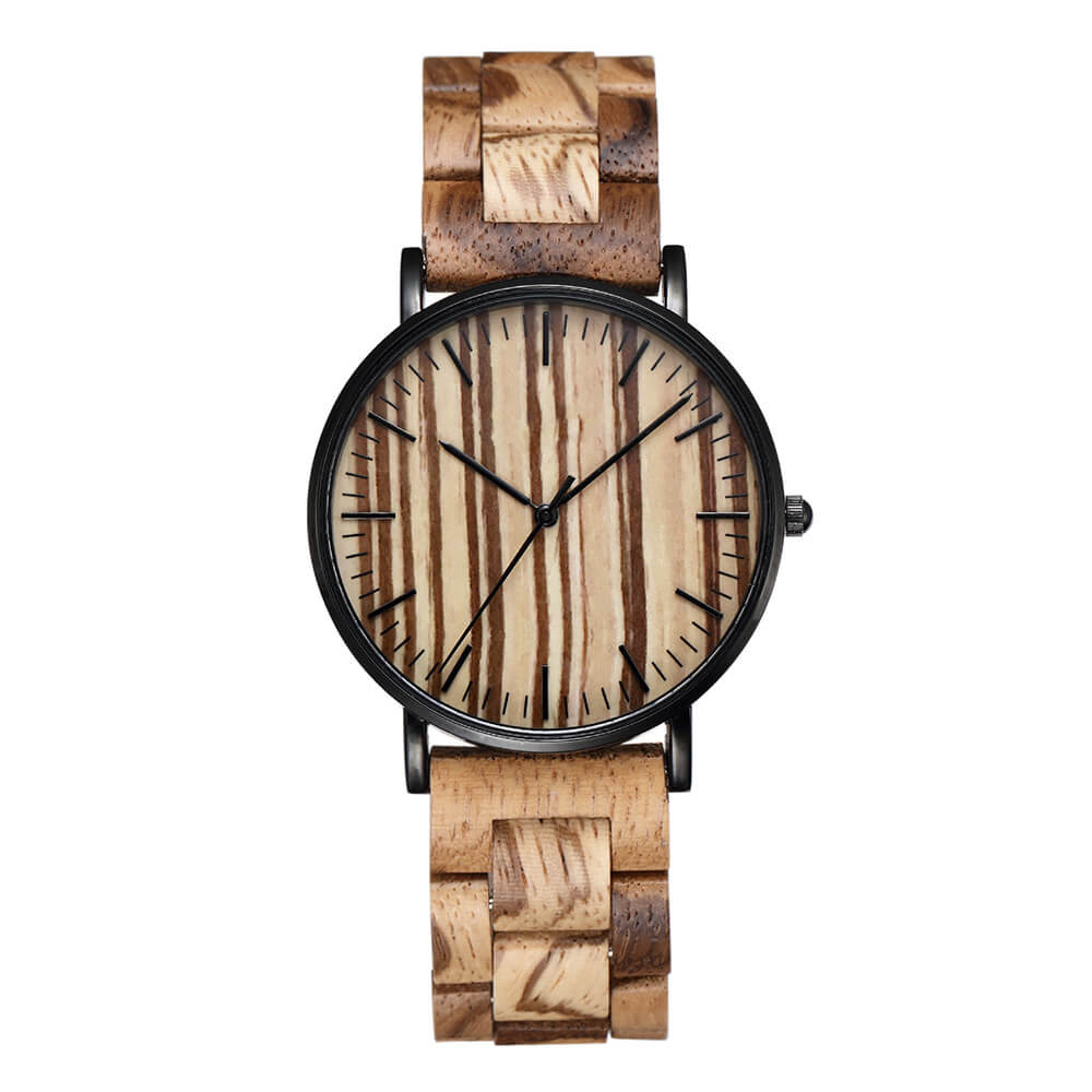 Wood Men Watch Ultra - thin - WoodCraft4You