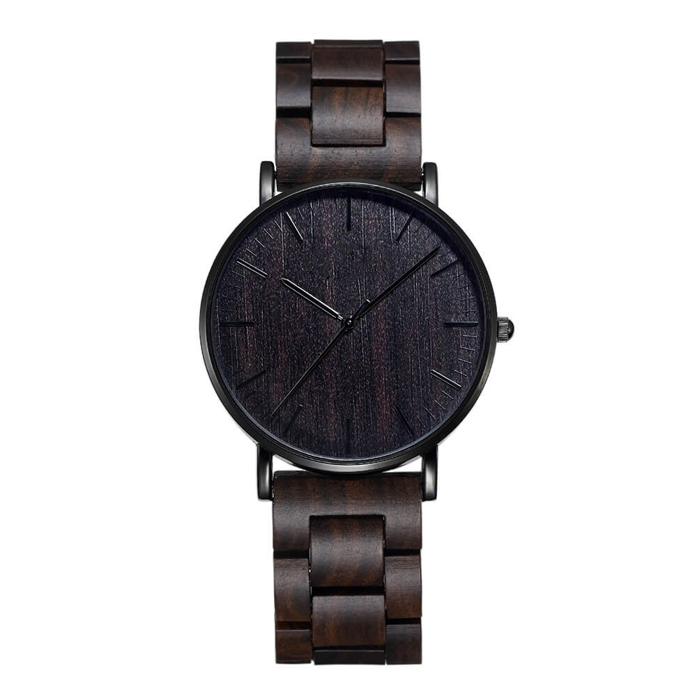 Wood Men Watch Ultra - thin - WoodCraft4You