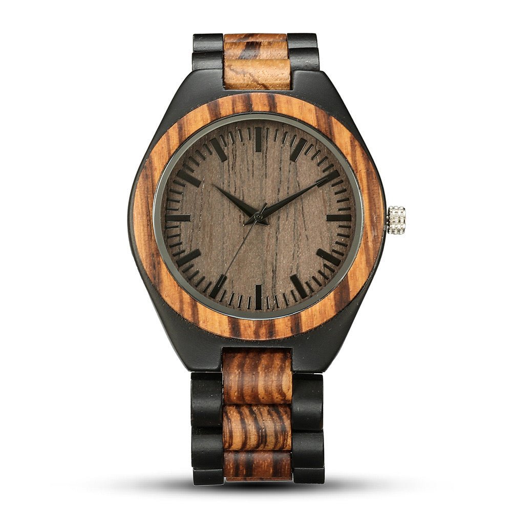 Wooden Watches for Men Engraved - WoodCraft4You